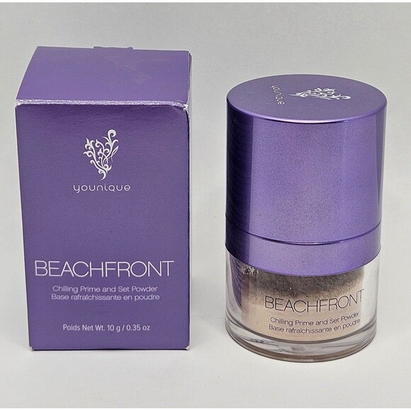 Younique Beachfront Chilling Prime and Set Powder 10 g NEW in box - Picture 1 of 6